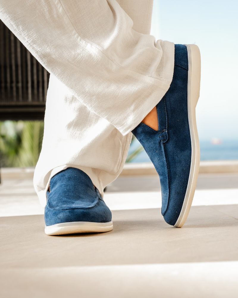Klasyczne loafersy zamszowe | Vistumin